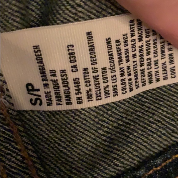 American Eagle denim jean jacket small - Picture 4 of 5